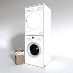 Kenzlife Zakhar Çamaşır-Kurutma Makinesi Banyo Dolabı