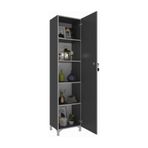 Kenzlife Zehra Gri 168x30x32 cm Mutfak Dolabı