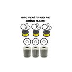 kenzybear BRC LPG Filtre Seti Yeni Tip Contalarıyla Birlikte BRC LPG FİLTRESİ