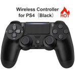 Kepang Siyah-Gamepad Ps4 Joystick Denetleyicisi Sony Playstation 4 Pro Slim Pc Ios Android Controle 6 Eksen Gyro Dokunmatik Kontrol Paneli (Yurt Dışından)