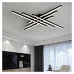 Kepez / Plafonyer Avize / 100 Cm / 6 Çubuk / Antrasit Gövde