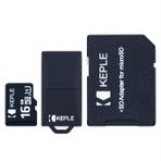 Keple 16GB microSD hafıza kartı | Micro SD Sınıf 10 Huawei 7x, 7C, 7A, P Smart, Onur 9 Lite, Y9, Y6, Y7 Prime, P8, P8 Lite, P9, Y3, Y5, Y6, Y7, G7 cep telefonu | 16 GB