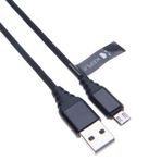 Keple Mikro USB Kablosu Hızlı Şarj Kablosu Hızlı Şarj Örgülü Şarj Cihazı PS4 / PS3, Xbox One/One S/One X/Elite Controller ile Uyumlu | USB B Yüksek Hızlı Kurşunlar (0,5 m / 1,6 ft)