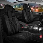 Kepmorpho Bmw 3 Serisi 328 Lüx Full Deri Siyah Oto Koltuk Kılıfı