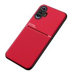 Kepuch Mowen Xiaomi Redmi K40 Gaming Edition/Poco F3 GT için Tampon Dahili Metal Plaka - Kırmızı