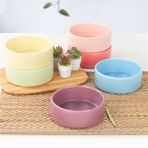 Keramika 14 cm 6 Adet 960 990 Rainbow Soft Matte Stackable Çorba Kasesi