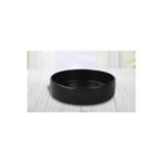 Keramika 21 cm Stackable Yemek/salata Tabağı Siyah 2 Adet