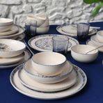 Keramika 24 Parça 6 Kişilik Sapphire Yemek Takımı