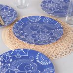 Keramika 26 cm 6 Adet 18945 Blue Clove Servis Tabağı