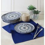 Keramika 4 Parça 22CM Pasta Tabağı