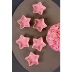 Keramika 6 Parça 8 cm Mini Yıldız Pembe Sosluk