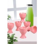 Keramika 7 cm 6 Adet Pembe Juliet Yumurtalık