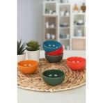 Keramika 8 CM 6 Adet 113 617 Rainbow Bulut Çerezlik Sosluk
