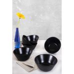 Keramika 956A Hitit 14 cm Siyah Kase