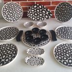 Keramika Black&White 20 Parça Kahvaltı Takımı