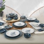 Keramika Blue Magic 36 Parça 6 Kişilik Kahvaltı Takımı