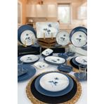 Keramika Blue Magic Kahvaltı Takımı 6 Kişilik 32 Parça Mavi