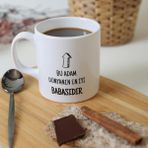 Keramika Bu Adam Silindir Kupa 10 Cm