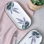 Keramika Çiçek Bahçesi Noyan Kayık Tabak 28 cm 2 Adet