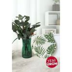 Keramika Forest Peynir Sunum Tabağı 26 cm 22726 - Renkli