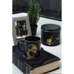 Keramika Gold Ay Yıldız Özel Teneke Kutulu Atatürk Kupa 10 cm - Renkli