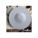 Keramika Gurma Makarna Tabağı 28 cm Mat Beyaz msh