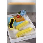 Keramika İvory 3'lü 18 cm Zeytinlik