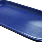 Keramika Kayık Noyan 26 Cm Mat Kobalt