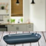 Keramıka Kayık Noyan 26 Cm Mat Mavı 399 A