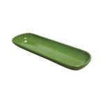 Keramika Kayık Noyan 26*9 Cm Yeşil