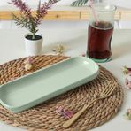 Keramıka Kayık Noyan 26X9 Cm Nıl Yesılı 306
