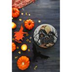 Keramika Keraart Halloween Blue Castle Servis Tabağı 26 Cm 19952