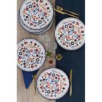 Keramika Keraart Springtime Servis Tabağı 26 Cm 6 Adet - 19558