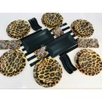 Keramika Leopar 6 Kişilik 30 Parça Kahvaltı ve Pasta Takımı