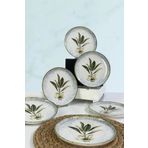 Keramika Magnolia 22 cm 6 Adet Nordic Tabak