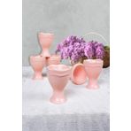 Keramika Mat Açık Pembe Juliet 7 cm 6 Adet Yumurtalık