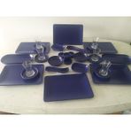 Keramika Mat Kobalt 30 Parça Kahvaltı Takımı