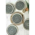 Keramika Maya Nordic Servis Tabağı 28 cm 6 Adet 20788 - Renkli