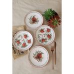 Keramika Nar Ege Pasta Tabağı 20 Cm 4 Adet 23800-01