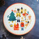 Keramika New Year Kurşun Asker Servis Tabağı 26 Cm 21653