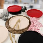 Keramika Noble Stackable Servis Tabağı 27 Cm 6 Adet 030/650