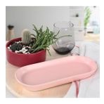Keramika Noyan Açık Pembe 26 cm Kayık Tabak