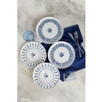 Keramika Ocean Muse Nordıc Pasta Tabağı 22 Cm 4 Adet 22953-54