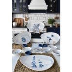 Keramika Oscar Blue Magic 15 Parça 4 Kişilik Kahvaltı Takımı