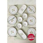 Keramika Rose Line Kahvaltı Takımı 12 Parça 6 Kişilik 22911-13