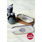Keramika Sapphire Noyan Kayık Tabak 26 cm 2 Adet 22745 - Renkli