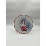 Keramika Sevimli Patiler Serisi Pasta Tabağı 20CM 6 Adet 219899 - 6 Kişilik