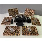 Keramika Siera Leopar 33 Parça Kahvaltı Seti