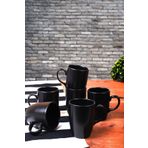Keramika ST101006F956A0000000ACD100 6 Adet 9 cm Mat Siyah Bulut Kupa