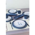 Keramika Stackable Blue Magic Kahvaltı Takımı 18 Parça 4 Kişilik